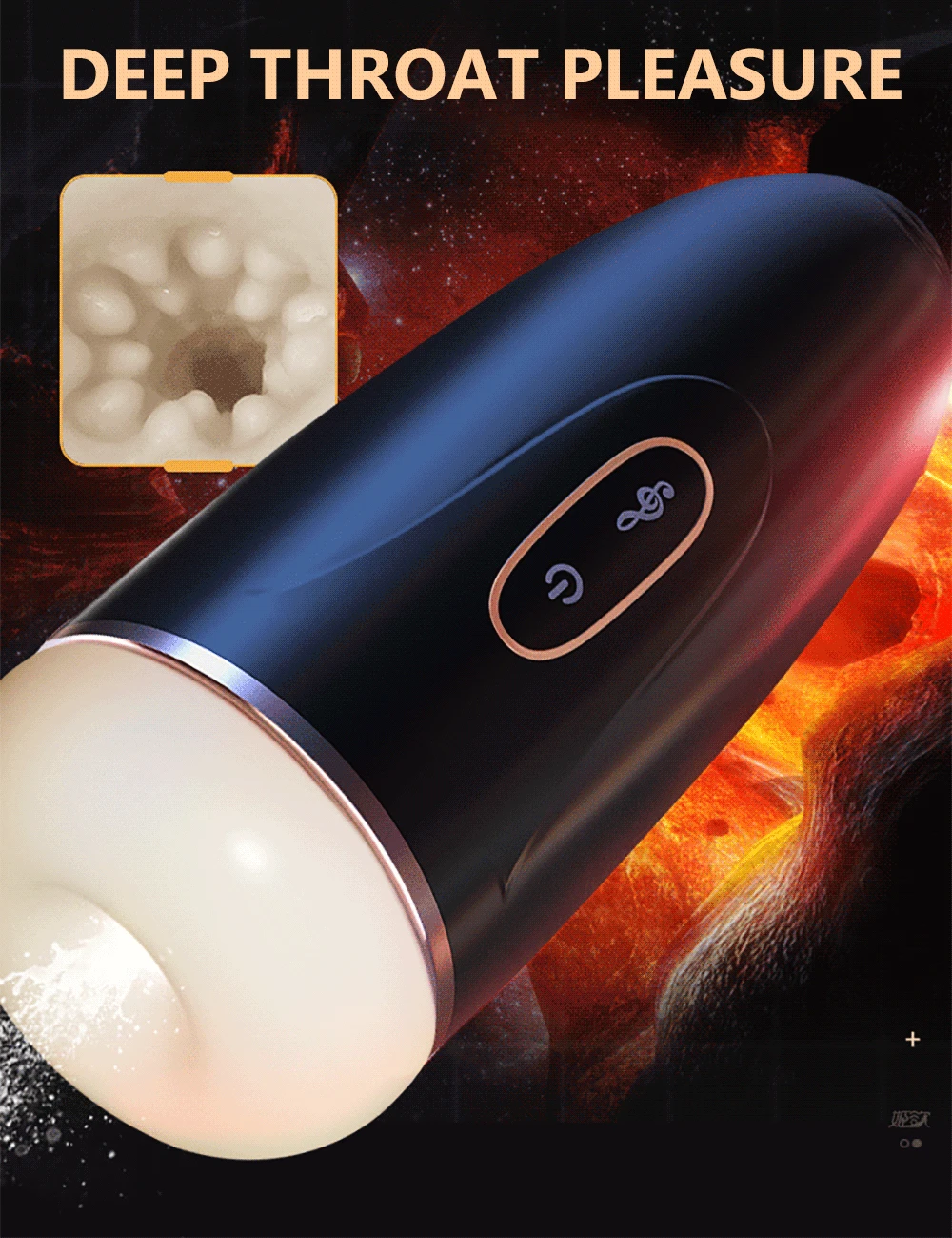 App Control Leistungsstarker Vibrator Männlicher Masturbator Cup Bluetooth Automatisches Saugen Blowjob Pussy Sexspielzeug für Männer S_voghion.com
