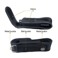 Tactical Molle Flashlight 1680D Nylon Torch Holster Waist Bag Outdoor Camping Hunting Hiking Accessories 2