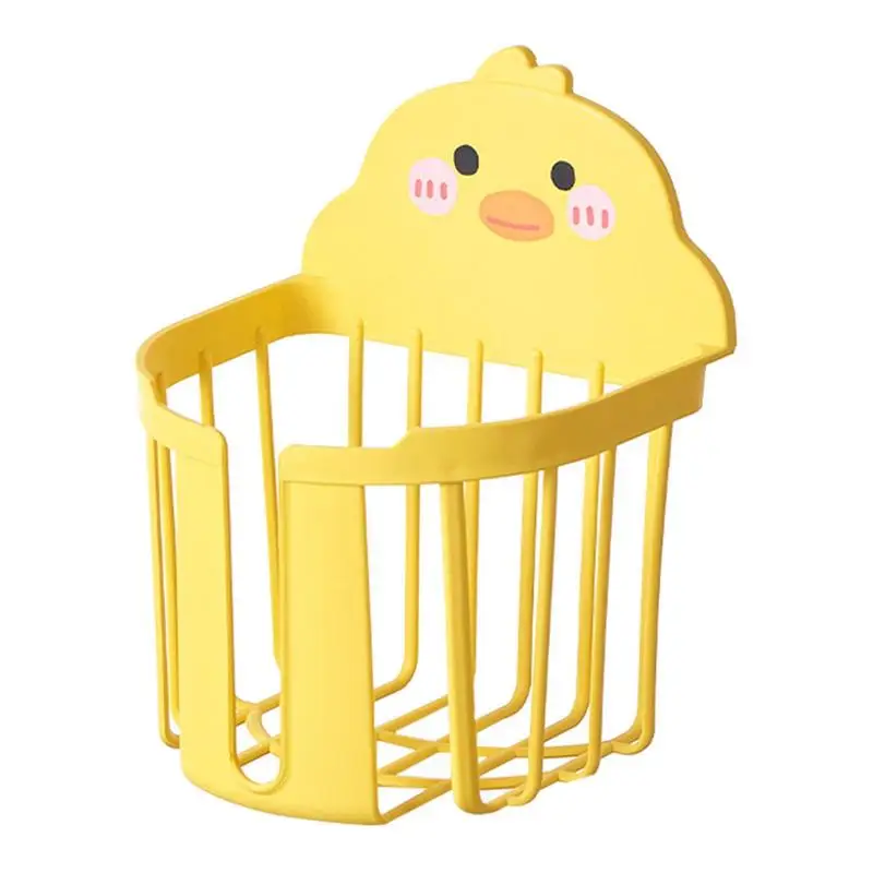 

Little Yellow Duck Tissue Rack Wall Mounted Little Yellow Duck Tissue Box Toilet Draw Paper Organizer For Home Bedroom Bathroom