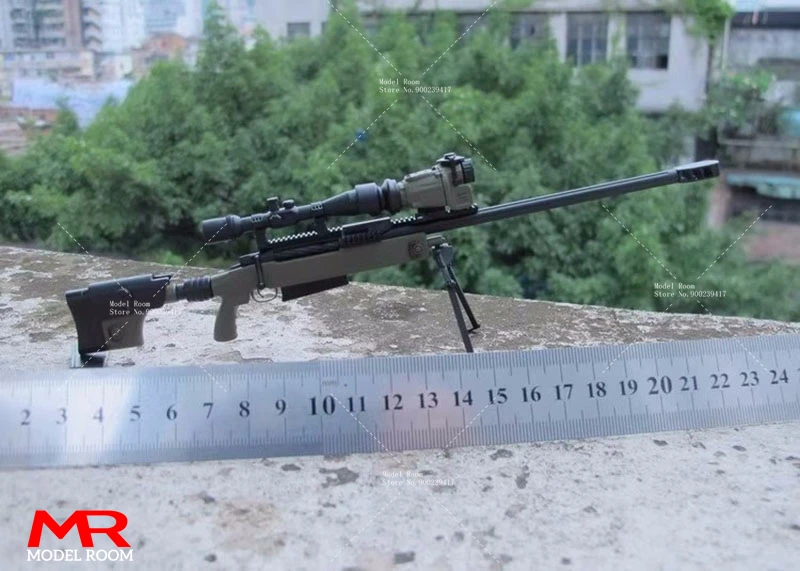 ZYTOYS ZY8036 1/6 Scale TAC-50 Sniper Rifle Model Plastic