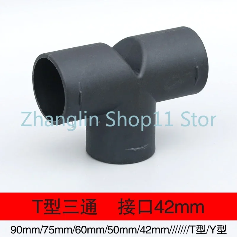 Raccordo A T Per Tubo Aria 90 Mm, Adattatore Per Condotto Di Sfiato, Compatibile Con Riscaldatori Webasto Ed Eberspaecher, Plastica Nera