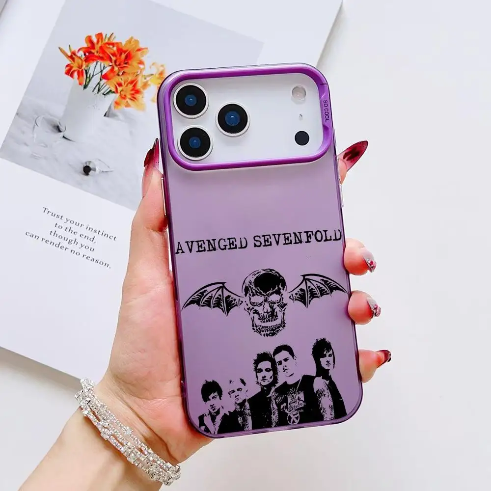 Avenged Sevenfold Designer Matte Laser Aurora Phone Case