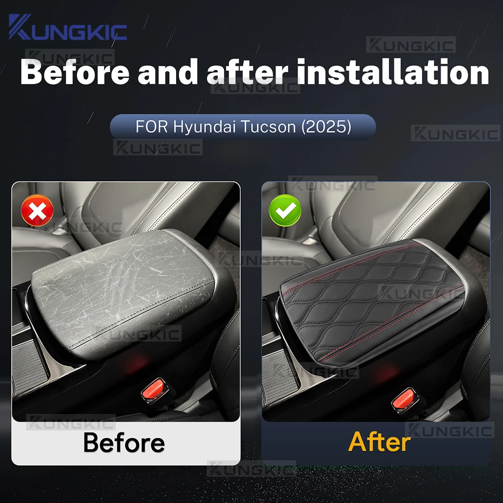 Ruiya Voor Hyundai Tucson NX4 (automaat) 2021-2023 2024 Armsteun Opbergdoos, Tucson Console Opberglade Accessoires Armsteun Middenconsole Opbergdoos