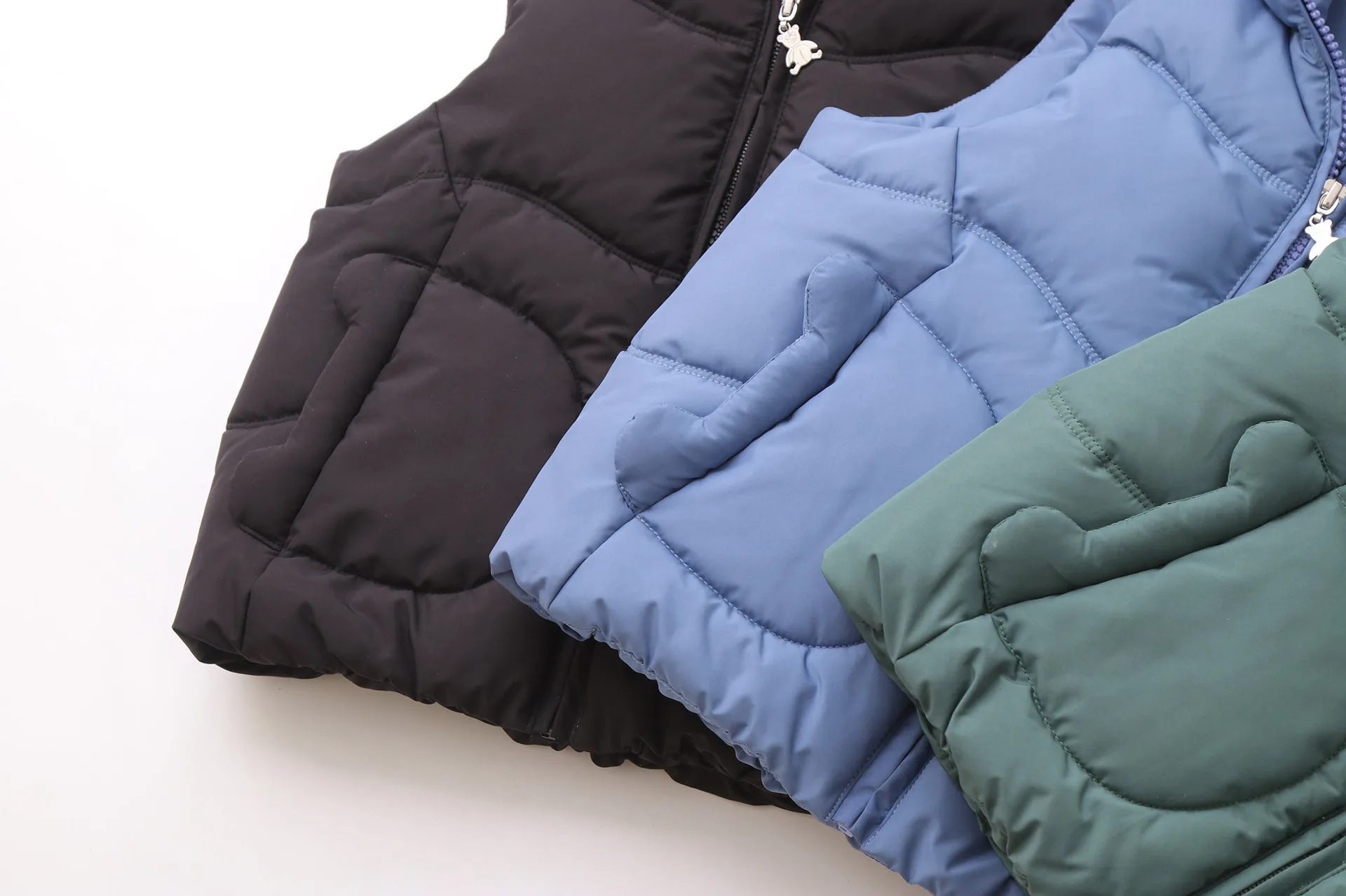 Thicken Lining Kids Waistcoat Windybreaker Jacket