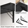 Corner Shelf Wall Mounted,Floating Wall Shelves for Storage,Rustic Wood Hanging Shelves for Display 6