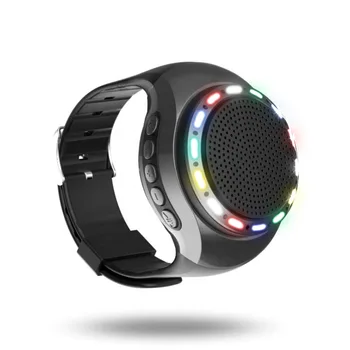 U6 손목 시계 블루투스 스피커, 라디오 FM 휴대용 야외 스포츠 러닝 LED, 다채로운 32GB 메모리 카드, PK B20 B90 U3, 신제품