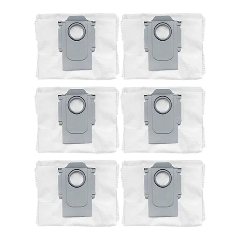 

6 Replacement Vacuum Cleaner Bags For Roborock S8+, S8 Pro Ultra, S7 Maxv Ultra, Q5, Q5+, Q7+, And Q7 Max+