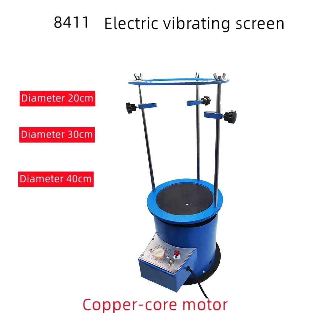 Electric Sieve Shaker Vibrating Machine 20CM Diameter for Laboratory Sieves Type