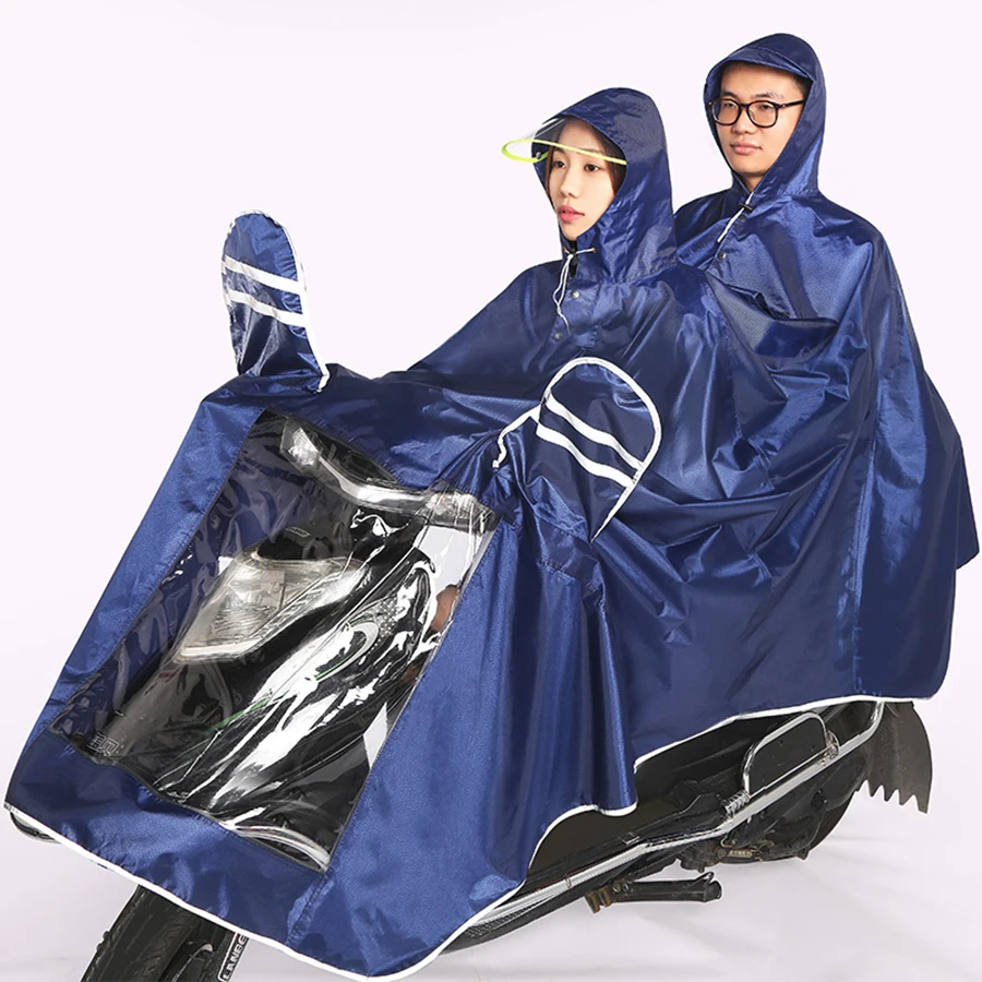

Waterproof Poncho Electric Car Men and Women Increase Adult Motorcycle Raincoat Single and Double Battery Car Poncho Rain Gear