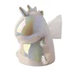 Creative INS Unicorn Ceramic Tissue Box Light Luxury Home Living Room Decoration Drawout Paper Box 5