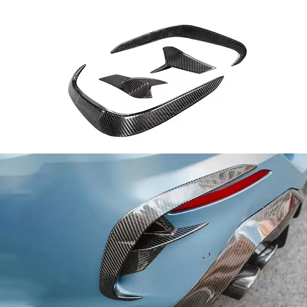 BMW 8 시리즈 G14 G15 G16 건식 탄소 섬유 전면 및 후면 범퍼 Canda..