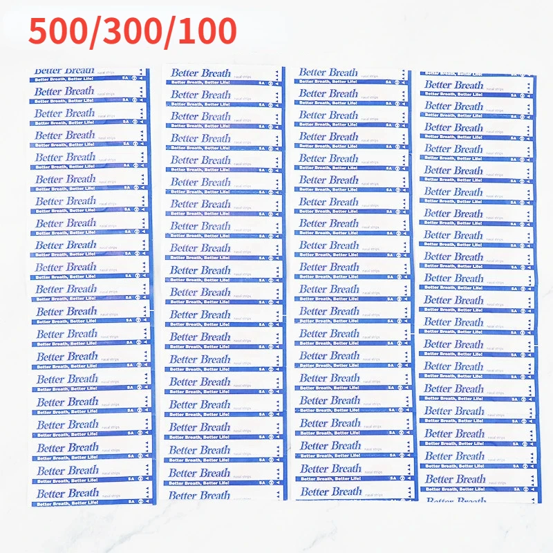 Breath Nasal Strips Stop Snoring Nose Patch Sleep Aid 500/300/100PCS