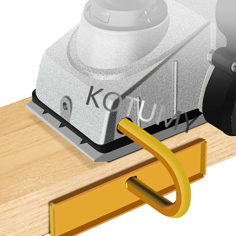 Household Multifunctional Portable Electric Planer Woodworking Planer 220V 2200W Wood Cutting Tool 16500r/min Electric Trimmer 5