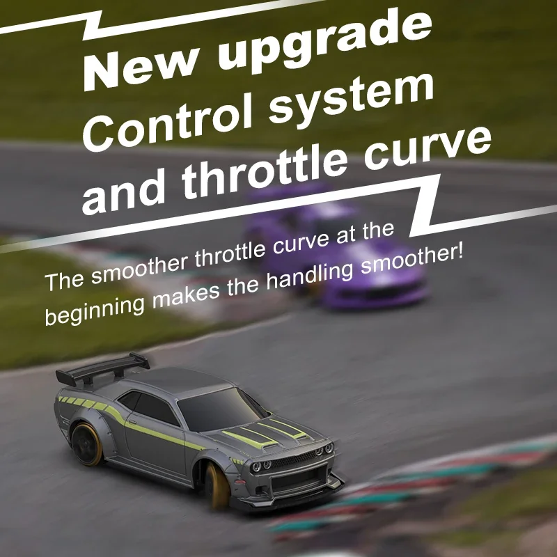 Turbo Racing 1:76 C65 Drift RC Car With Gyro Radio Full Proportional Remote Control Toys RTR Desktop Toys For Kids and Adults 4
