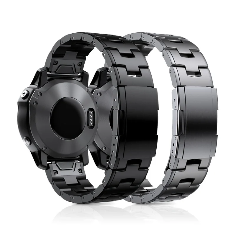 Premium Titanium Metal QuickFit Watch Band, Available in 22mm and 26mm Sizes