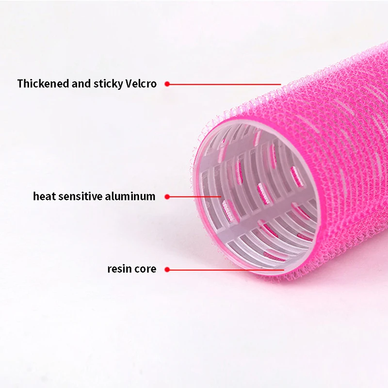 Description Picture 5 of itemDifferent Size Self Grip Hair Rollers Magic Curler Plastic Self-adhesive Hair Curling Hairdressing Tool Girl Beauty Styling Tool
