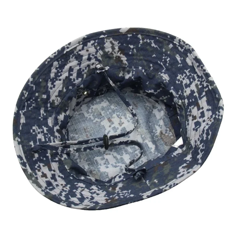 NEW Version Of Short Brimmed Benny Hat, Geely Tactical Camouflage Narrow Brimmed Round Hat, Battle Training Hat
