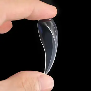 140pcs Short Curved Stiletto Nail Tips – Dual-Sided Cat Claw Shaped Full Cover Forms for Acrylic Nail Extensions 1