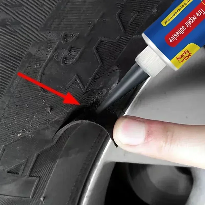 Tire Repair Black Glue Liquid Rubber Car Instant Bond Repair Adhesive tire repair kit,tire repair glue