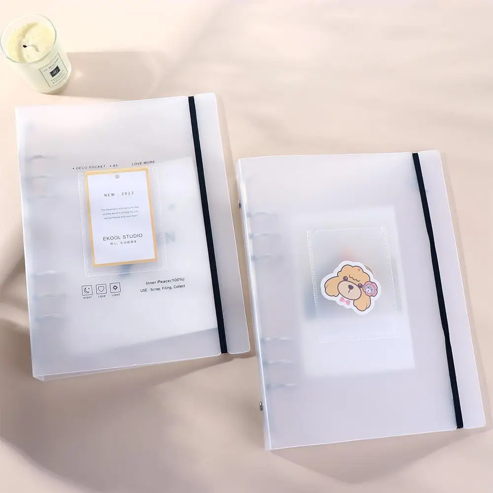 A5 Binder Storage Collect Book & Photo Organizer Journal Diary Agenda Planner Cover School Stationery