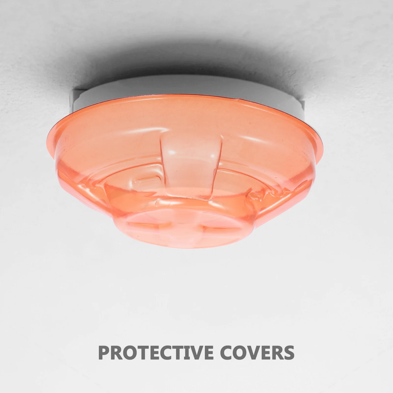 2pcs Smoke Protective Cover Cap Commercial Smoke Paint Cover Detectors for Kitchens Homes Restaurants
