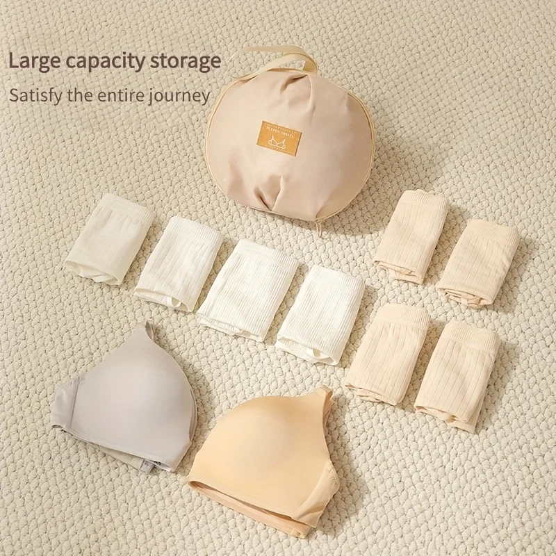 1PC Bra Storage Bag Is Lightweight and Has A Large Capacity for Storing Underwear, Making It Perfect for Travel Storage