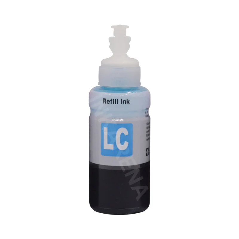 Kit de recarga de tinta de tinte, 6 colores, 70ml, T6731, T6732, T6733, T6734, T6735, T6736, Epson L800, L801, L810, L850, L1800, tinta de tanque ecológico