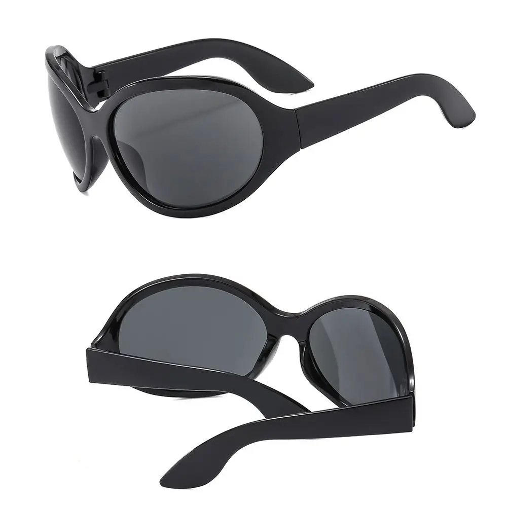 Coole übergroße UV400-Sonnenbrille, Sport-Sonnenbrille, Y2K-Farbtöne für Damen und Herren – Detail 6