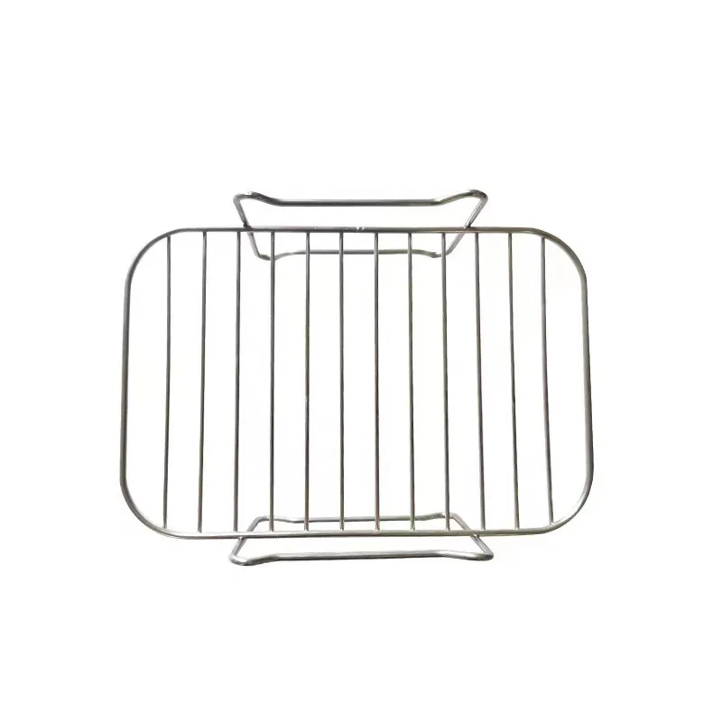 Multifunctional Air Fryer Steaming Rack Stainless Steel Air Fryer Grill Kitchen Accessories Baking Tray Roasting Cooking Tools air fryer rack