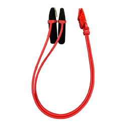 Waterproof Bluetooth Hearing Aid Protector with Anti-Loss Silicone Elastic Cord (Red Binaural)