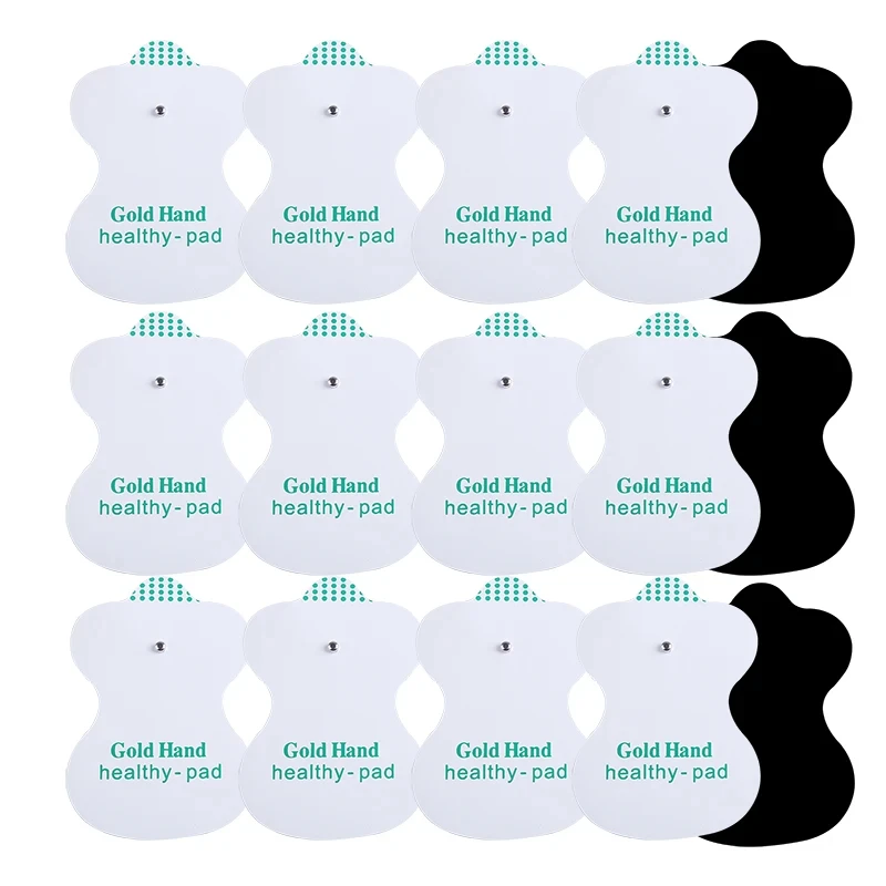 10/20pcs Electrode Pads Reusable Massage Patch For Tens Digital Therapy Machine Electrodes Digital Therapy Massage 3.5mm