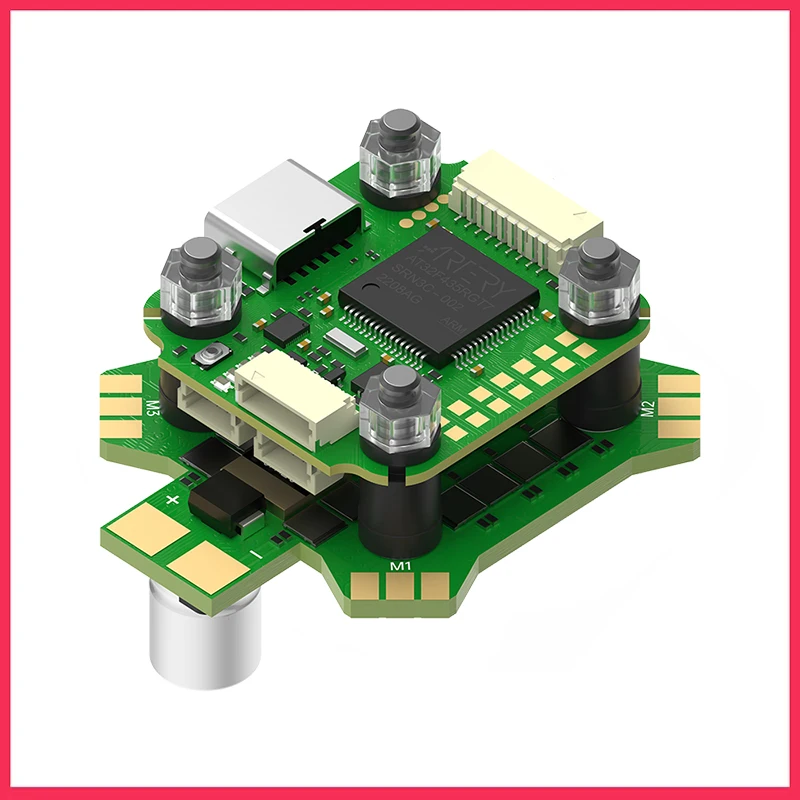 

iFlight BLITZ Mini ATF435 Stack with BLITZ Mini ATF435 Flight Controller / BLITZ Mini E55S 4-IN-1 2-6S ESC for FPV parts