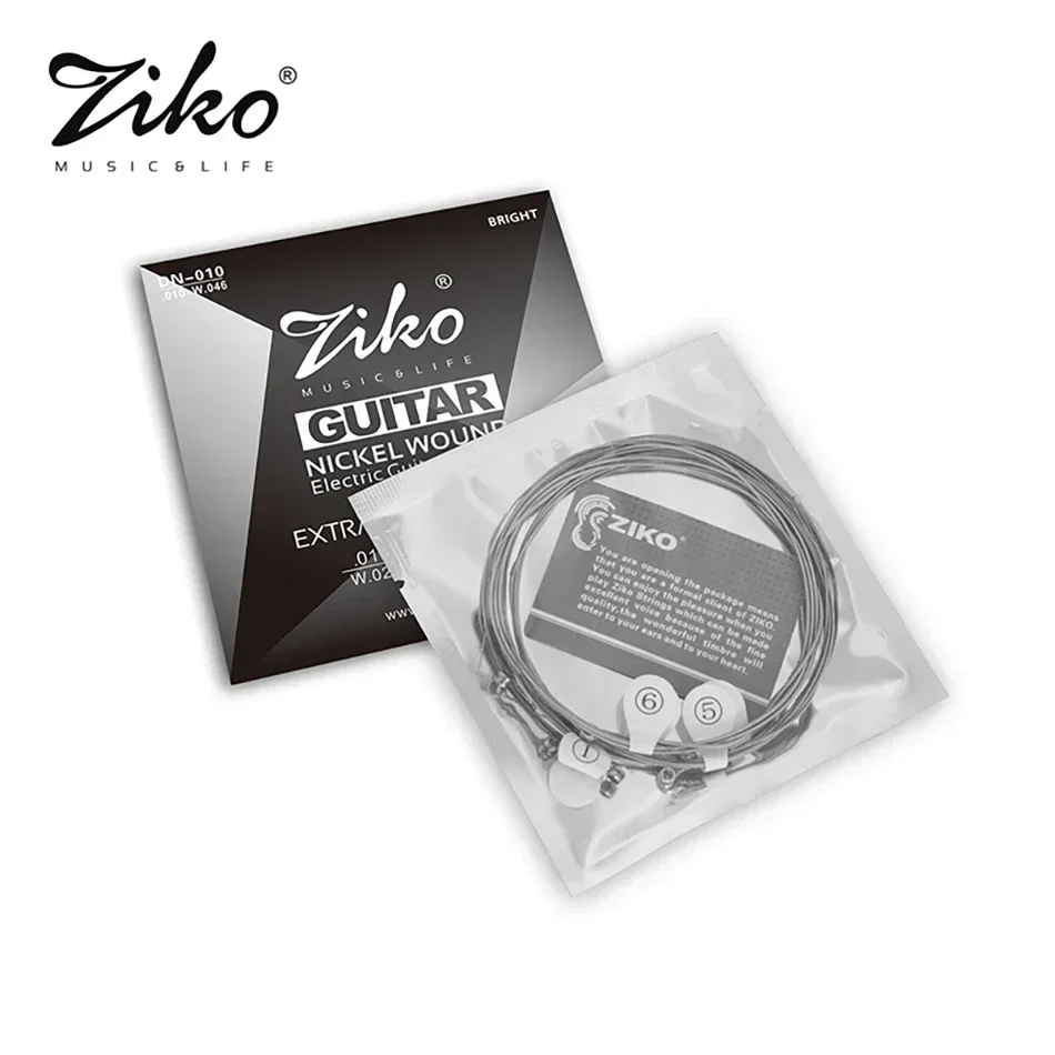 Ziko DN Series 10 Sets Electric Guitar Strings Hexagonal