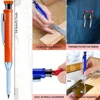 2.8mm Solid Carpenter Pencil Set With 50pcs Leads, Deep Hole Woodworking Mechanical Pencil Marking for Woodworking Construction 2