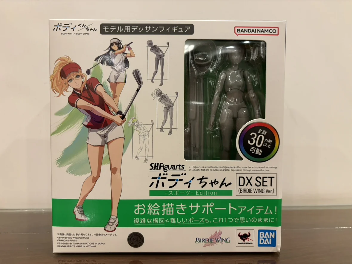 Body-Chan Sports Edition DX Set Birdie Wing Version S.H.Figuarts Action  Figure