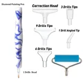 Whiteblue roller set