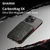 SHARGE CarbonMag Magsafe Power Bank Slim Magnetic Portable Charger 5000mAh Carbon Fiber PD 20W Fast Charging for iPhone 16 Pro 1