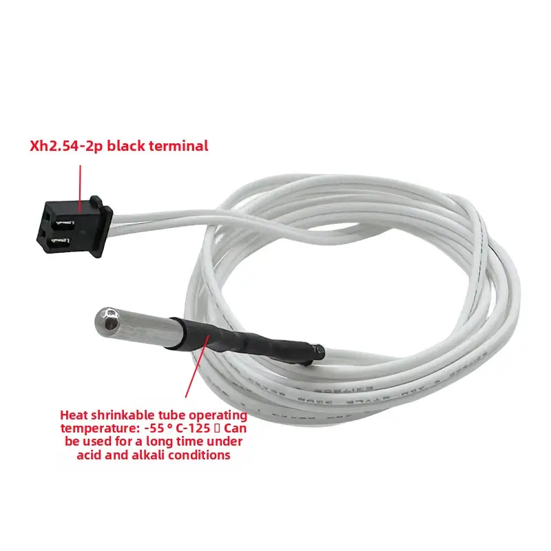 1M/2M HT-NTC100K Thermistor Temperature Sensor For High Temperature Filament 350 Degrees Hotend Kit B3950 For 3D Printer Parts image 3