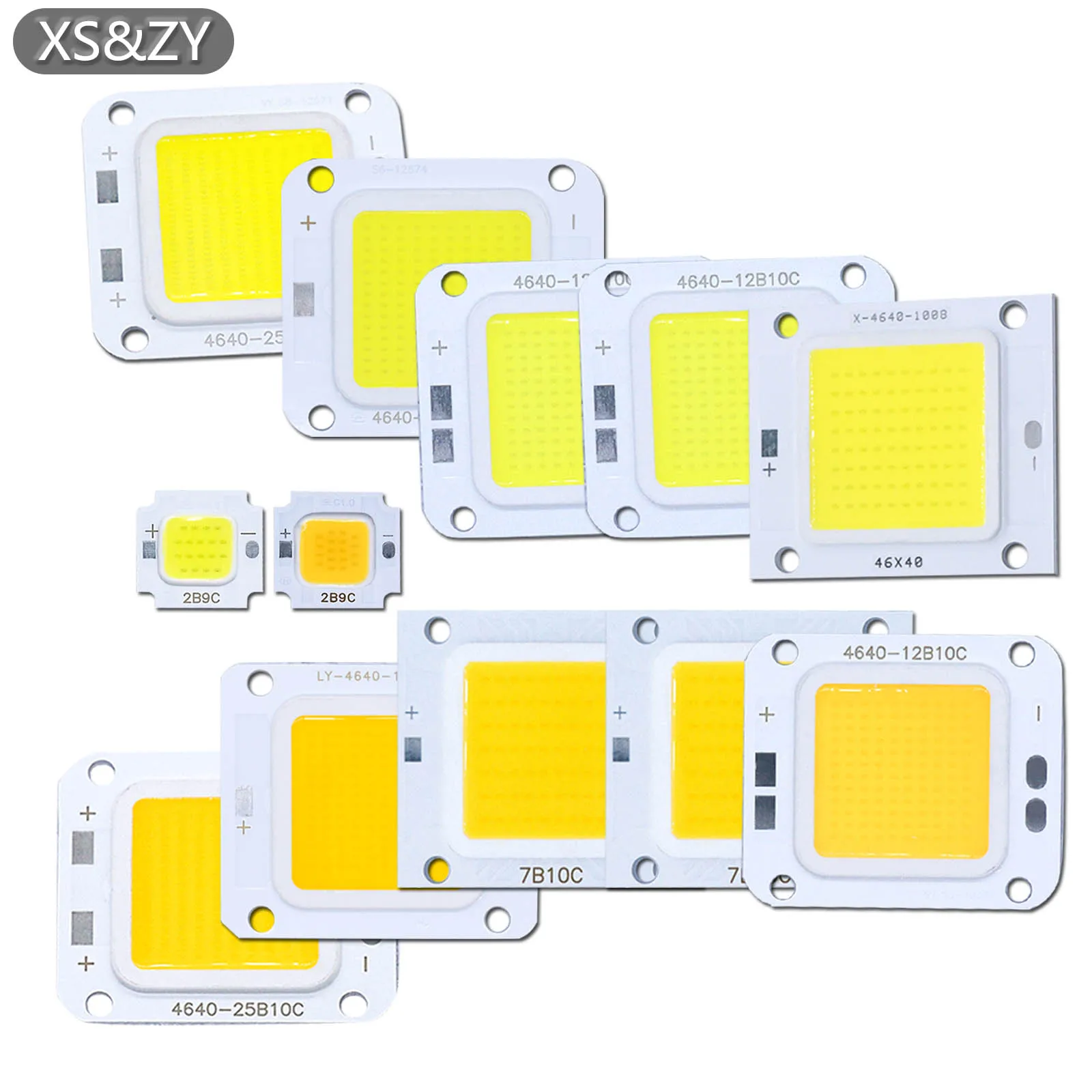 

5 pcs /Lot LED COB Chips 10W 20W 30W 50W 70W 100W Light Beads SMD DIY For LED Bulb Cold Warm White FloodLight Spotlight Portabl