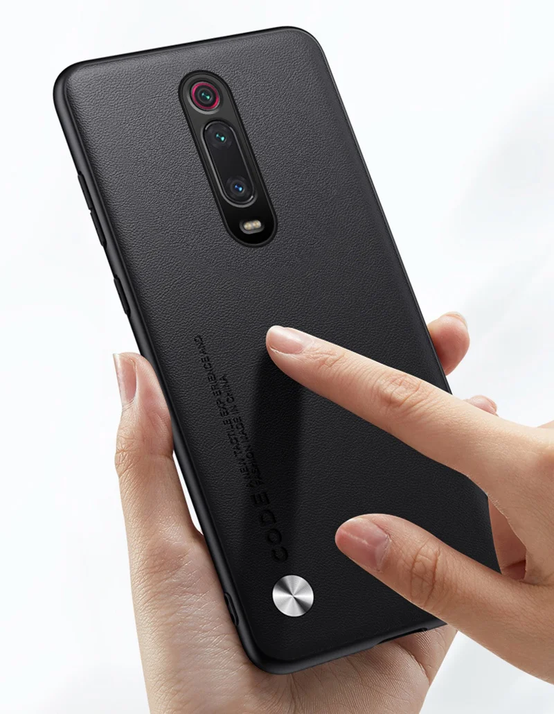 Luxus PU Leder Fall Für Xiaomi Mi 9T Pro Mi9T Matte Abdeckung Silikon Stoßfest Schutz Telefon Fall Für redmi K20 Pro Coque – Detail 4
