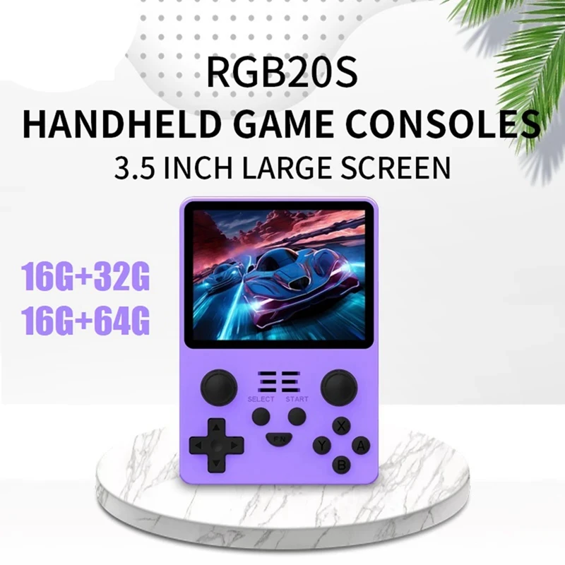 

RGB20S Retro Video Game Console 3.5Inch HD Screen Arkos 2.4G 5G WIFI Handheld Video Players Children's Gifts