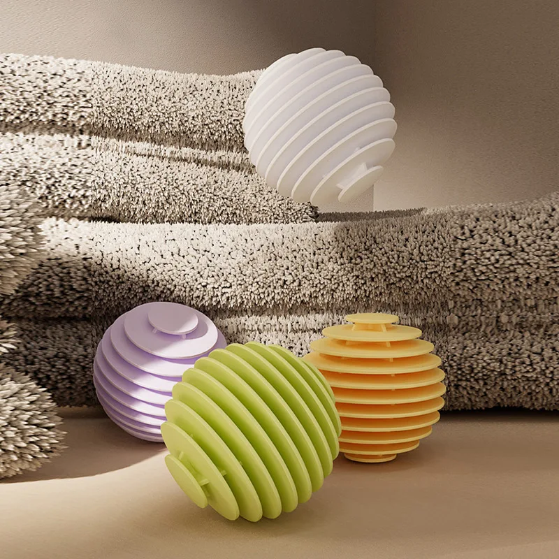 Rubber Laundry Ball Clothing Hair Cleaning Laundry Ball Household Anti-winding Washing Machine Tool Reusable
