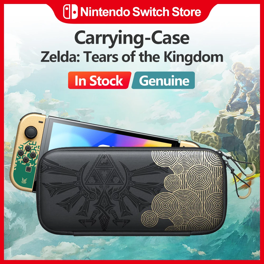 Custodia Per Nintendo Switch Oled Zelda Tears Of The Kingdom Include La Protezione Dello Schermo Accessori Originali Originali In Stock
