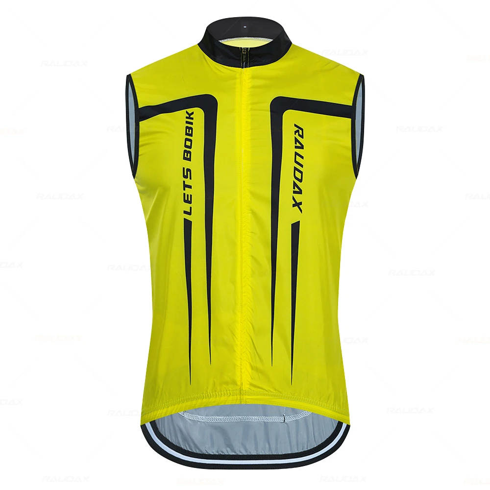 Windproof Cycling Jackets Unisex Bicycle Coats Cycling Clothing Bike Maillot Sports Sleeveless Vest Ultra-thin Jersey