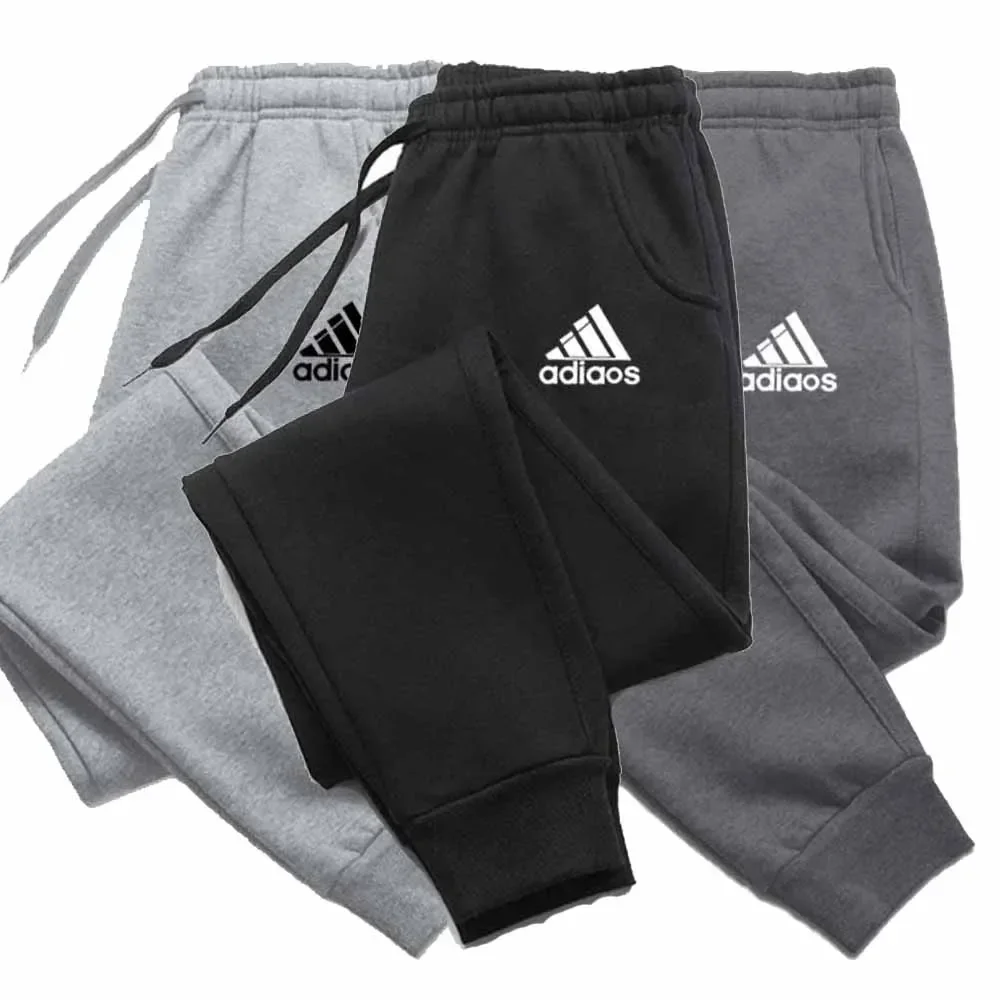 Spring and Autumn Men's Fashion Printed Trousers Casual Sports Pants Bottoms Jogging Fitness Sports Pants S-3XL 1