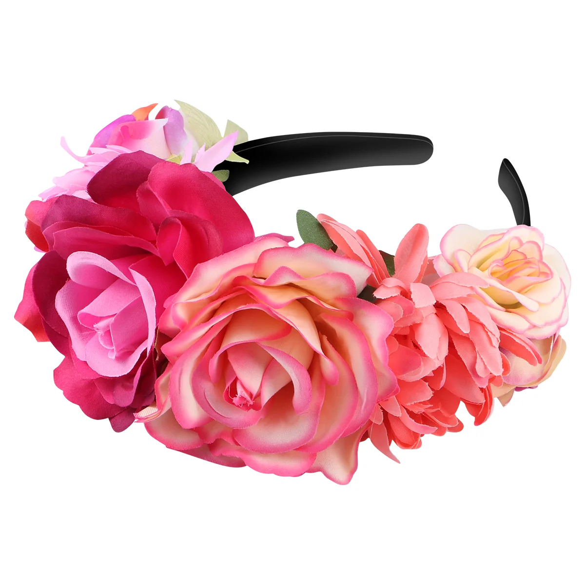 

Headgear Floral Headdress Girl Flower Hair Accessory Crown Bohemia Hairband Headband