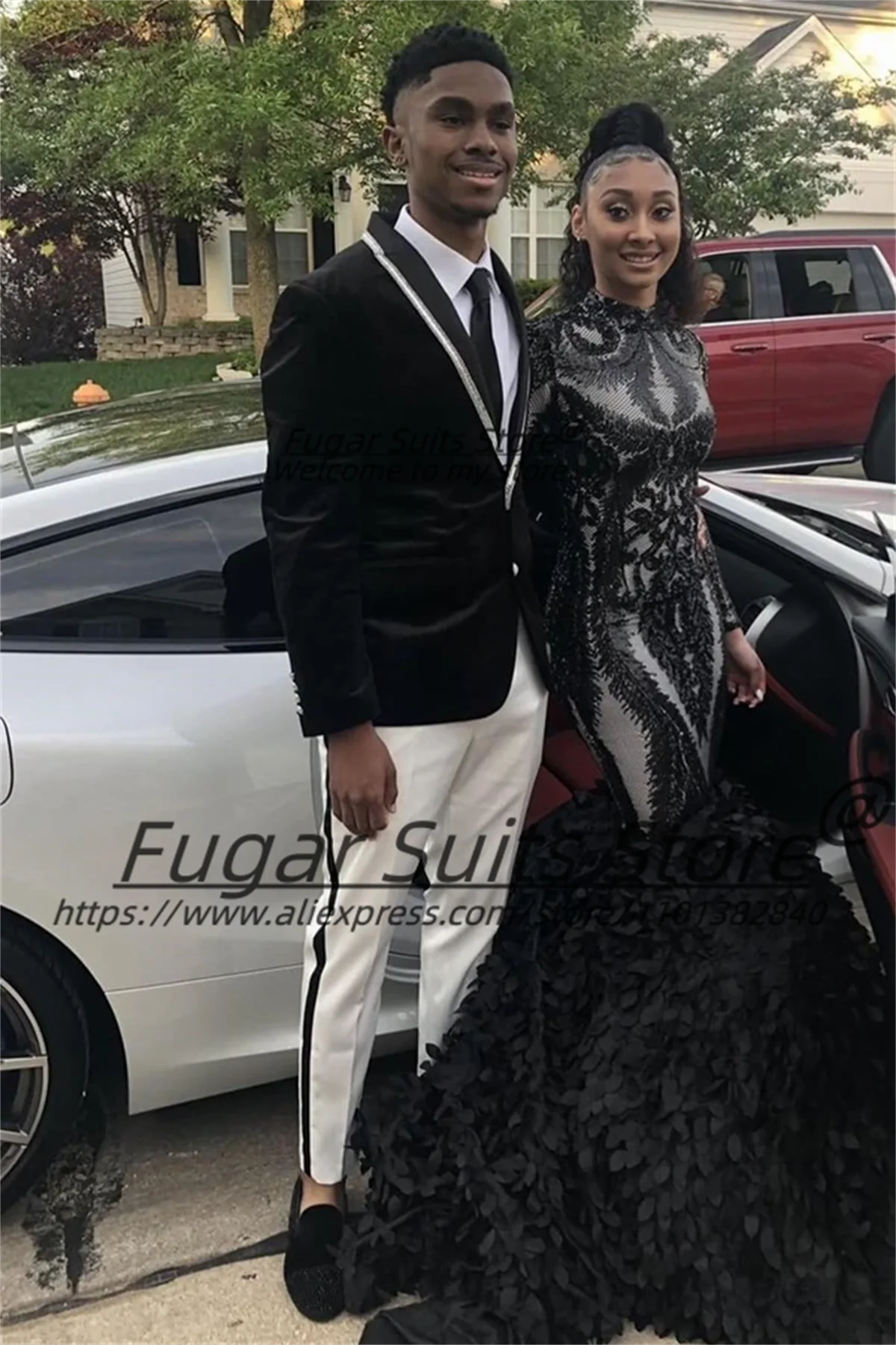 Luxuly Velvet Groom Wedding Tuxedos Slim Fit Shawl Lapel Elegant Men Suits 2 Pieces Sets Classic Male Blazers Casual Ropa Hombre