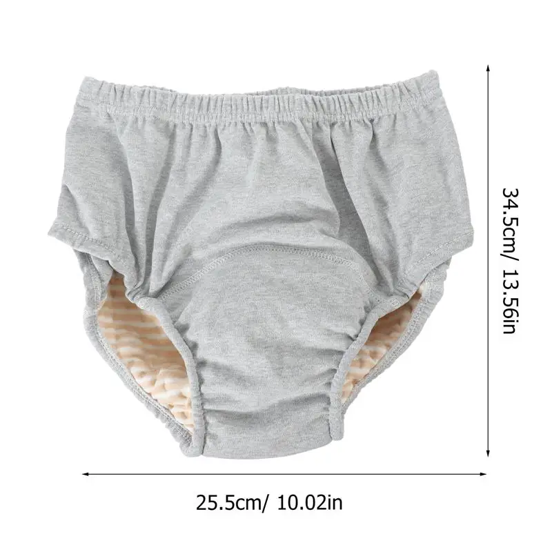 Reusable Diapers Disposable Adult Diapers Washable Elderly Diapers Leakproof Urinal Panties Adult Diapers Anti-Leak Pure Cotton Incontinence Shorts Women 34.5x25.5cm