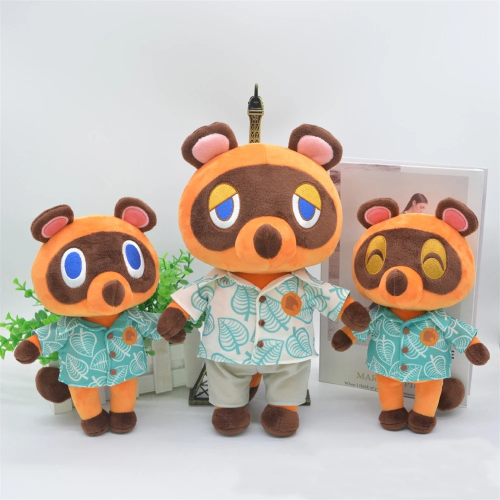 20-28cm Animal Crossing Plush Toy for Kids Anime Stuffed Toys Kawaii Game Plushies Doll Girls Cartoon Birthday Gifts otl technologies nintendo animal crossing kids wireless ac0998