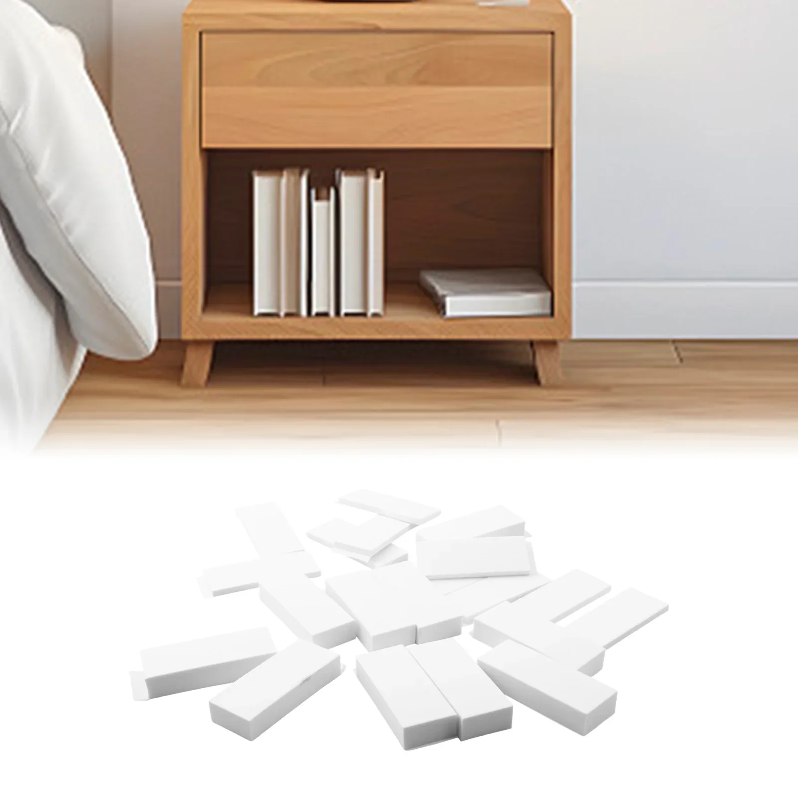 20Pcs EVA Foam Headboard Pads Headboard Stoppers For Wall Noise-reducing Wall Protector From Furniture Protector Tool